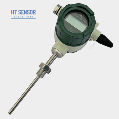IP67 4-20mA Temperature Indicator Transmitter Cable Connected Type Input PT100 Temperature Sensor Probe