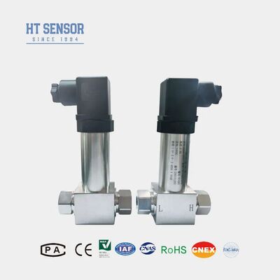 304 Stainless Steel Differential Pressure Transmitter with 0.25% Accuracy and IP65 Protection for Water and Oil