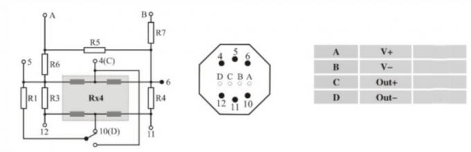 سنسور فشاری سیلیکون 15 میلی متری 10VDC سنسور فشاری از فولاد ضد زنگ 1