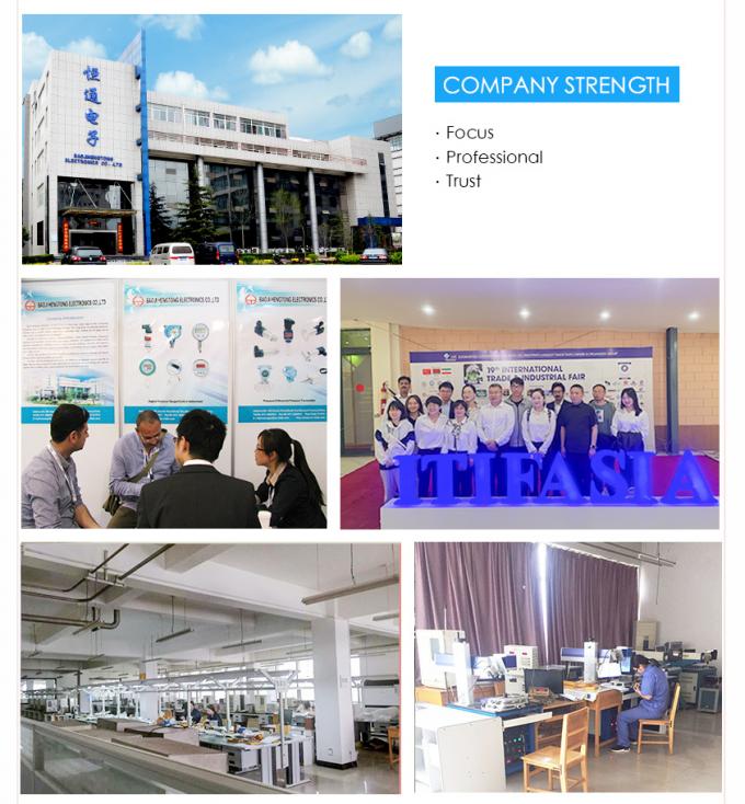 سنسور فشار سیلیکون مایع گاز فلش سنسور فشار دیافراگم بسیار پایدار 5