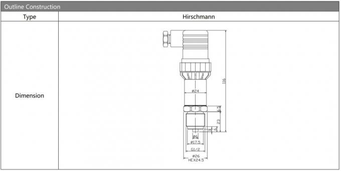 12-30vdc 316l از فولاد ضد زنگ دستگاه فشار دستگاه فشار هوا 0