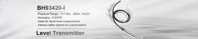 BH93420-II سنسور فشار عمق آب سنسور سطح فاضلاب مقاوم به خوردگی 6