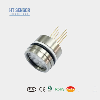 HT19 سنسور فشار سطح سیلیکون Piezoresistive فولاد ضد زنگ با هسته سنسور 4 سیم